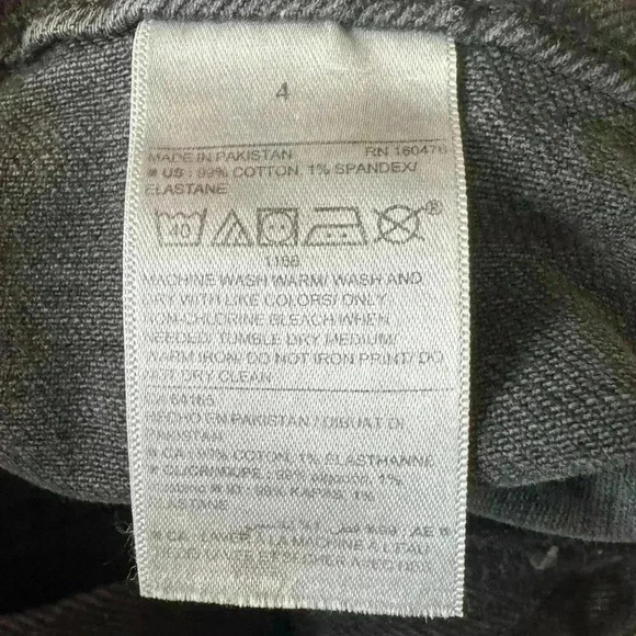 OLD NAVY Black Jack denim mini jean skirt - utility pocket- women’s size 4 - Picture 7 of 8